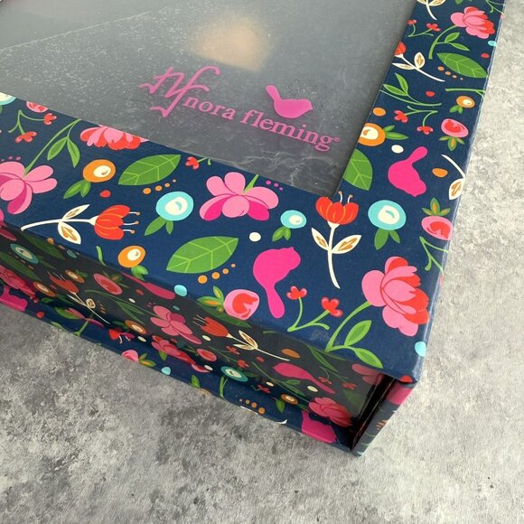 11 NORA FLEMING Minis Lot + Storage Display Box Christmas Halloween Zombie Hand - Picture 3 of 10